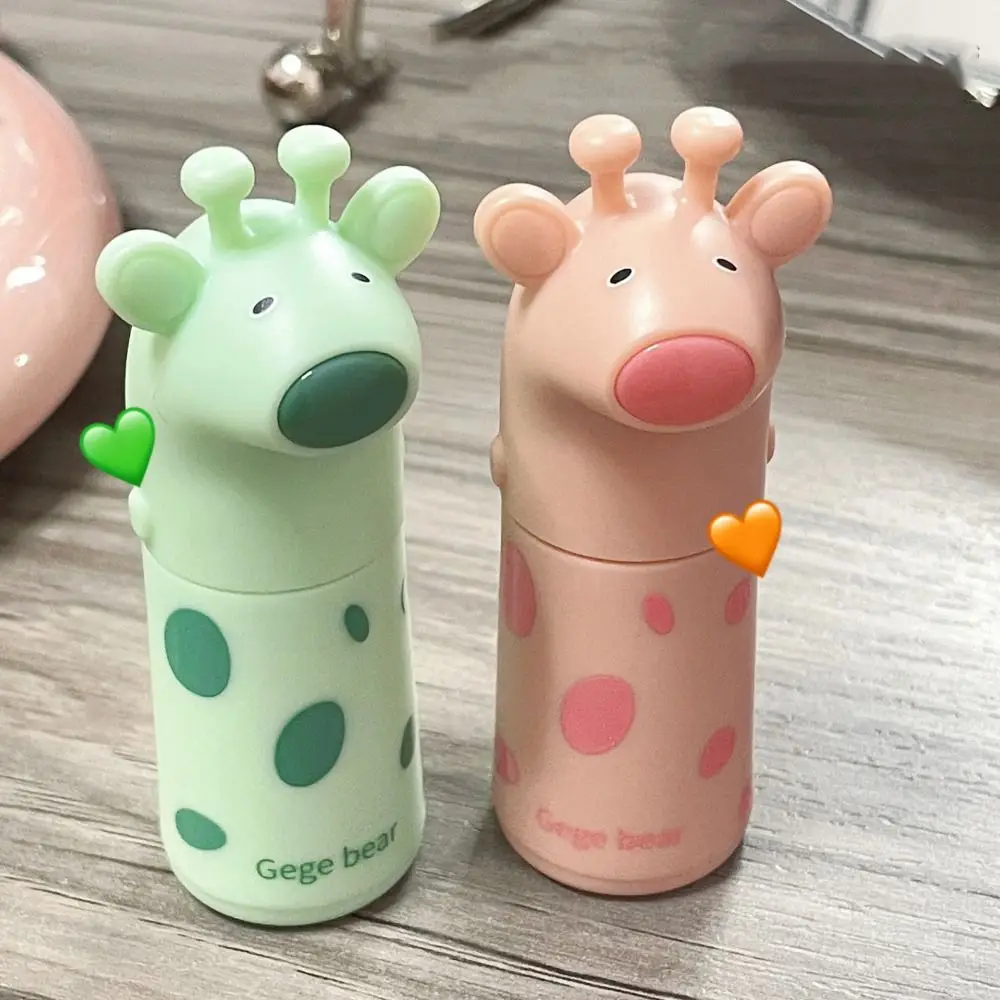 Glossy Cute Deer Lip Gloss Nourishing Long Lasting Moisturizing Lip Tinted Dry Lip Care Non-Sticky Cup Lip Plumper Beauty