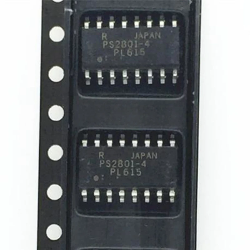 10/100pcs 100% new original PS2801-4 2802-4 2805-4 2806-4 2805C-4 Imported patch optocoupler four-channel coupler