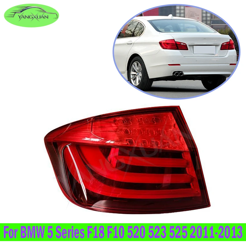 Rear Bumper Taillight For BMW 5 Series F18 F10 520 523 525 2011 2012 2013 63217203229 63217203230 Rear Taillights