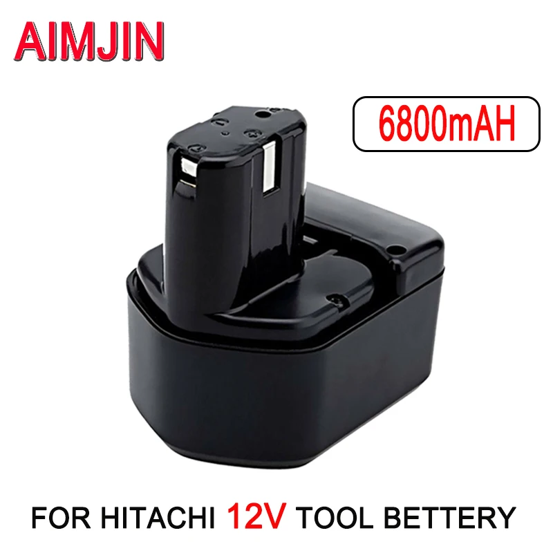 12V 4800/6800/9800/12800mAh for Hitachi EB1212S EB1220BL EB1214S DS12DVF3 Rechargeable Battery  Cordless Drill Batteria