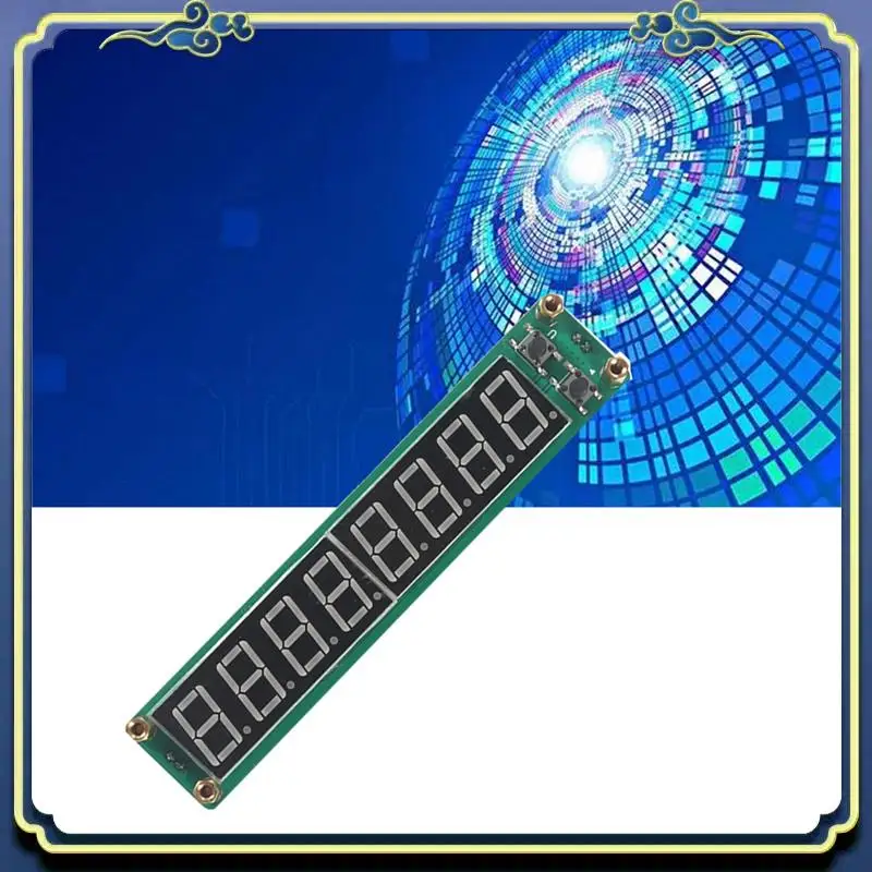 Frequenzmessermodul PLJ-8LED-R Frequenzanzeige Messung 0,1 MHz-2400 MHz Frequenzanzeige Komponentenmodul, B