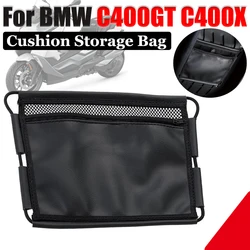 For BMW C400GT C650GT C400X C400 GT C 400 X 400GT Motorcycle Accessories Seat Bag Leather Seat Under Storage Pouch Bag Tool Bag