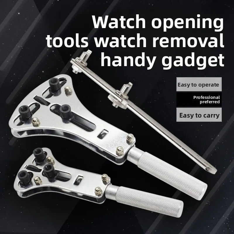 Riparazione Apri coperchio orologio Set rimozione orologio batteria Rimozione orologio meccanico Strumento coperchio posteriore Pressacavo coperchio posteriore