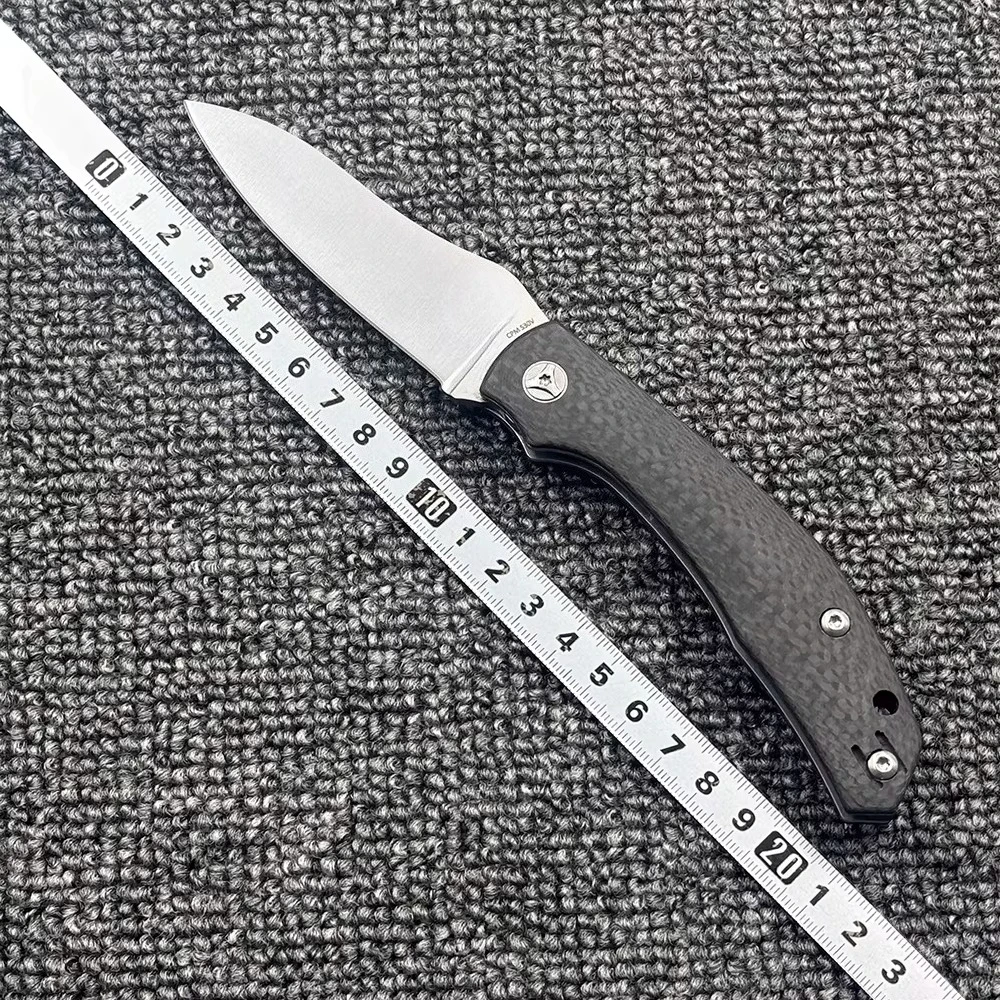 

Нож Spy-C241 для кемпинга и охоты, высокопрочный карманный EDC-инструмент с рукоятью из углеродистой стали