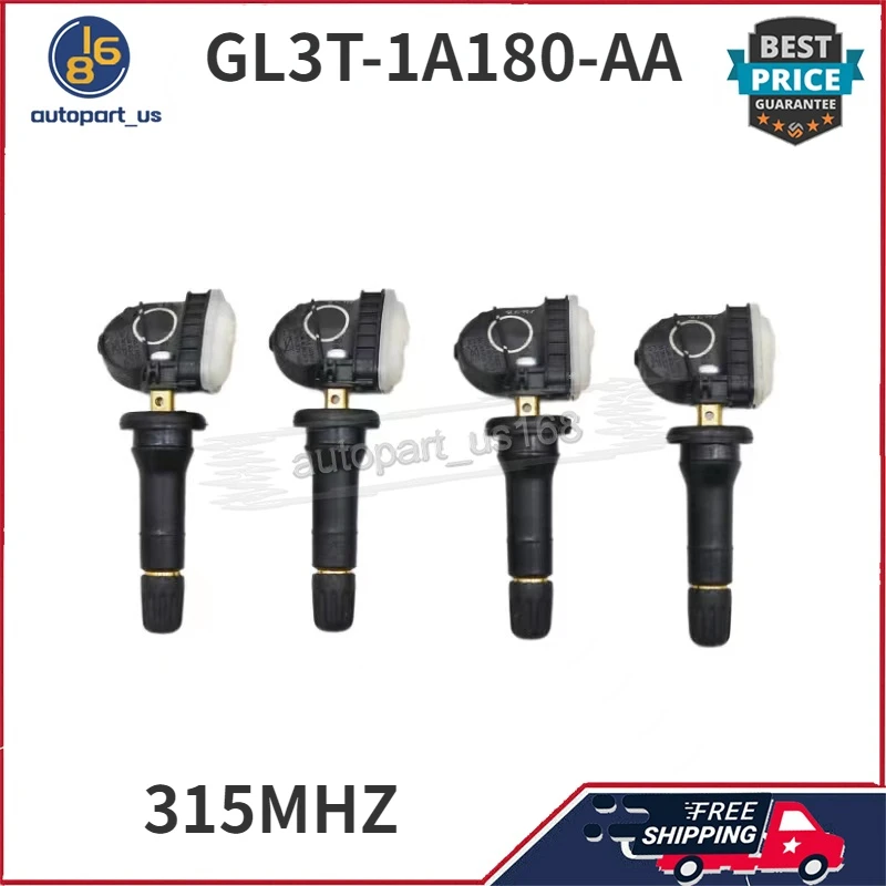 4 pièces TPMS opathie pression moniteur capteur pour 2015-2018 Ford Edge Galaxy F-150 Mustang Explorer 315 Z successif F2GZ1A189A GL3T-1A180-AA