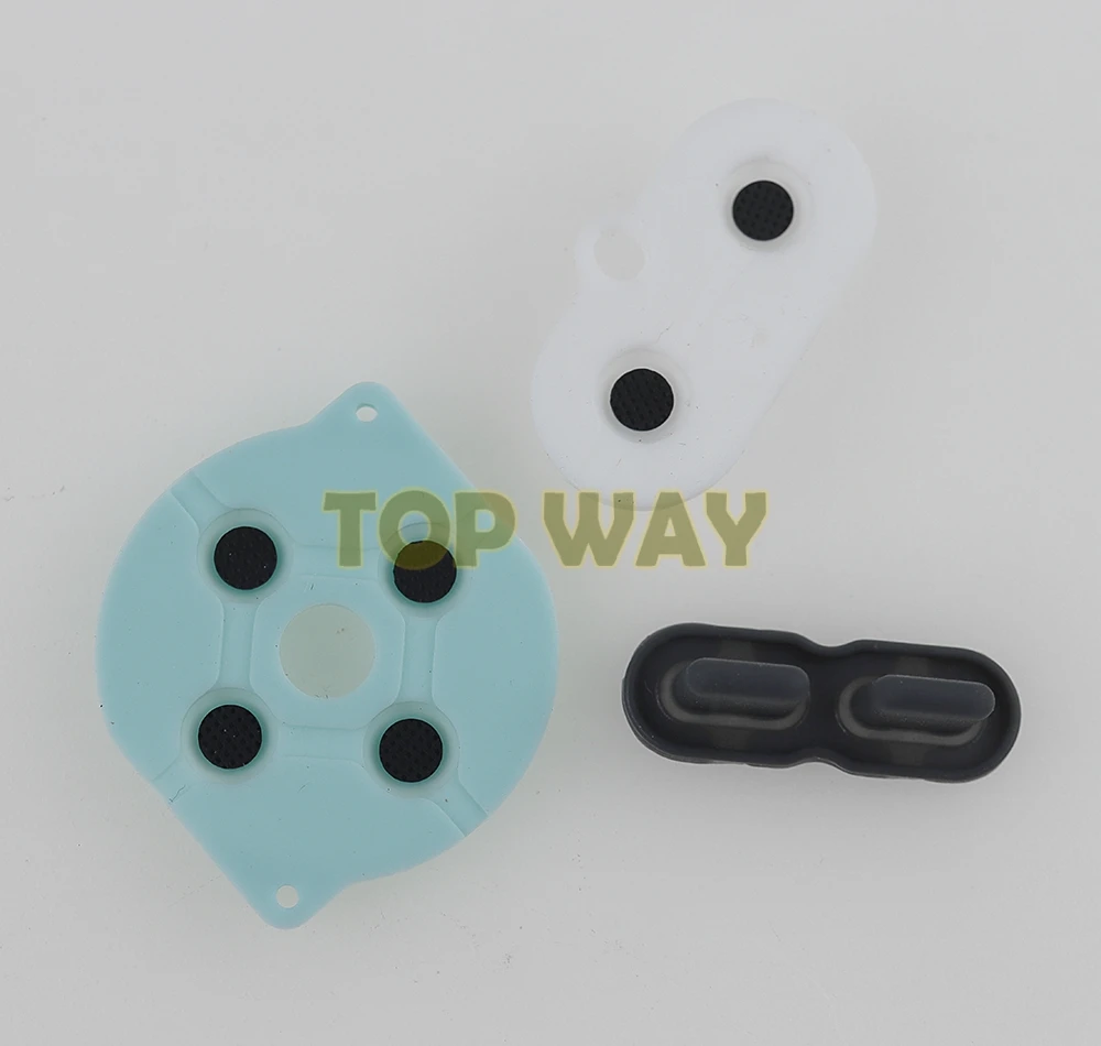 1set High Quality For Gameboy Pocket GBP Rubber Conductive Button Silicon Pads A B D-pad Start Select Keypad Replacement