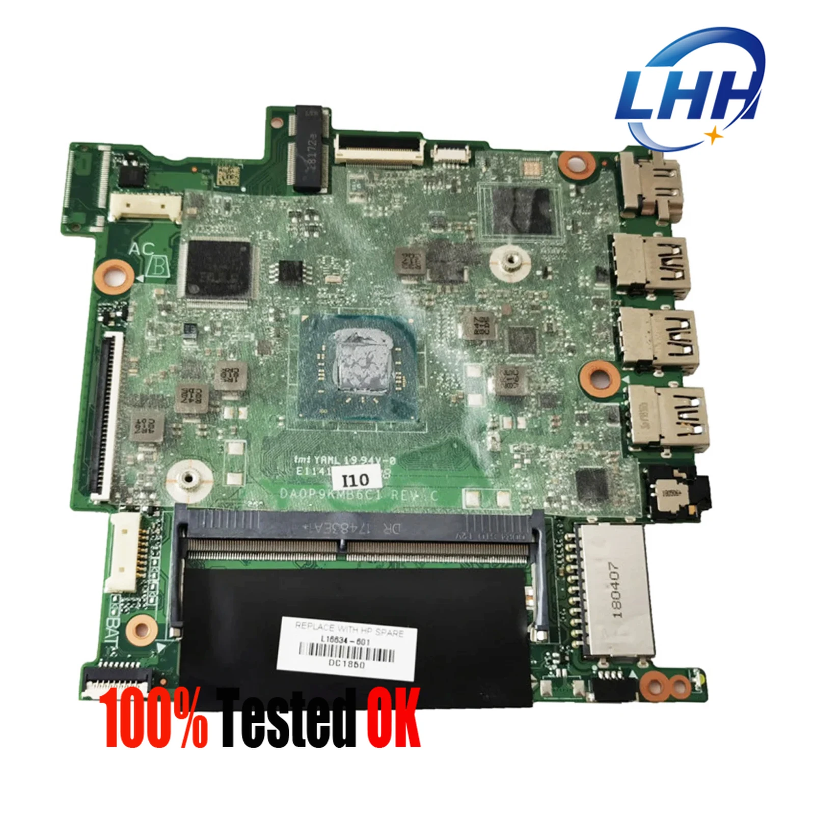 

L16634-601 DA0P9KMB6C1 Mainboard for HP STREAM 14-CB Motherboard CPU N4000 DDR4 32G EMMC Fully Tested