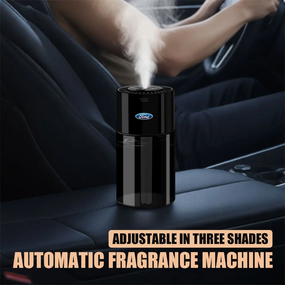 

1pc Smart Air Humidifier USB Electric Aroma Diffuser Aromatherapy Mist Maker For Ford mustang Kuga mk7 ST Racing Car Accessories