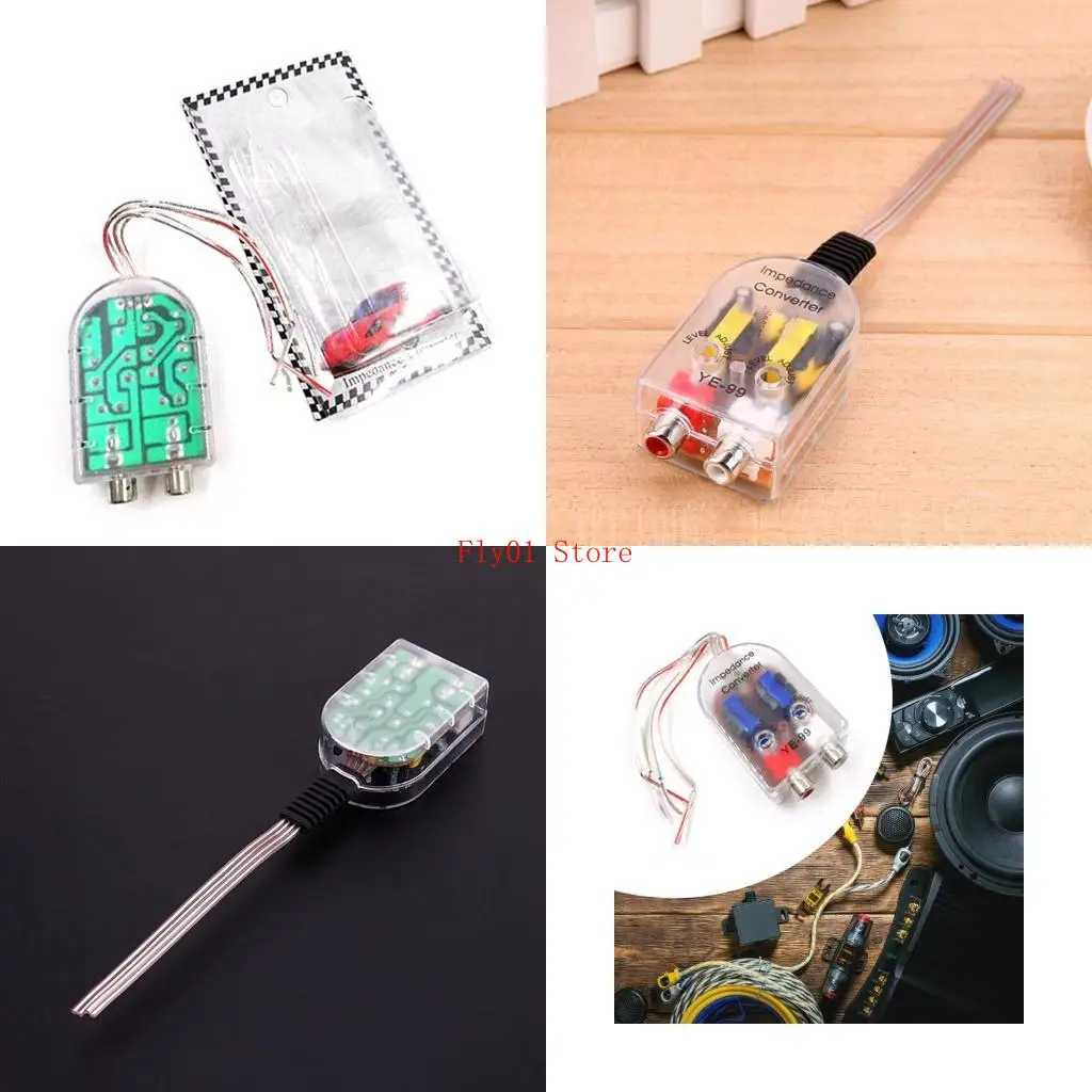 

Автомобиль с высокой до низкой частотной адаптер с четкой конструкцией для улучшения качества звука