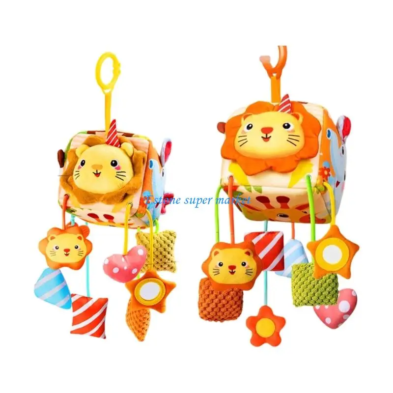 

090B Musical Mobile Wind Toy Cartoon Visual Stimulation Toy For Baby Strollers