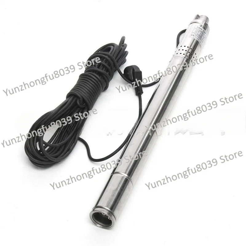 220V60Hz stainless steel deep well pump 50mm pumping 2 inches diving 0.5Hp screw