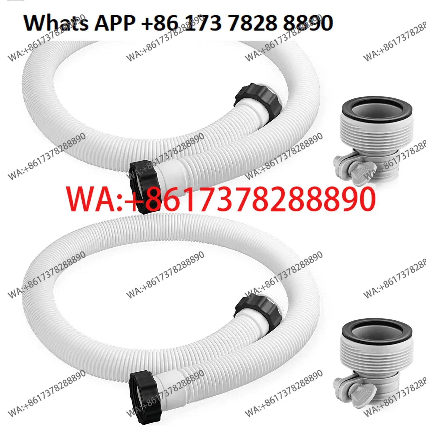 2Pcas for INTEX Pool Hose Adapter, Replacement Hose Pool Hose, Filter Pump Hose Fittings