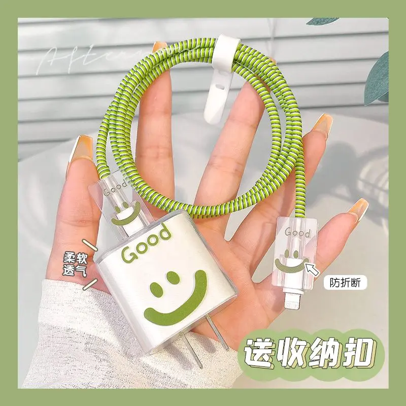 For Apple Data Cable Protective Case For iPhone 12/13/14 Charger Protective Case Headset Winding Cable