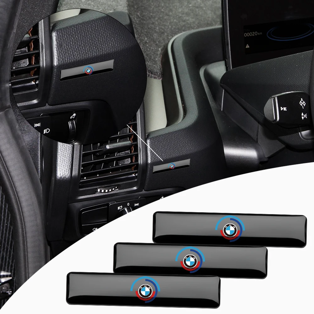 10 шт., наклейка для стайлинга автомобиля, эмблема багажника, задняя наклейка для BMW Performance M M1 M2 M3 M5 POWER M-sport Alpina E92 X1 X2 X3 X4 X5