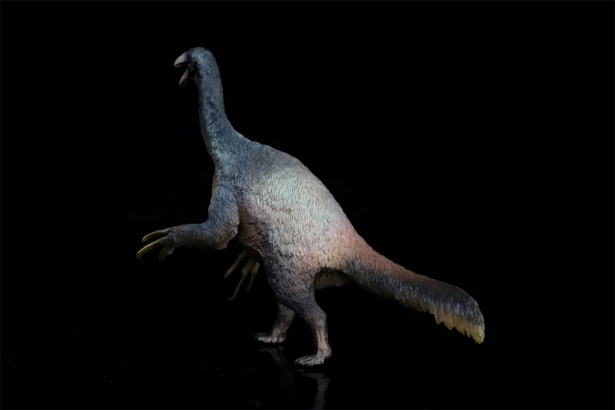 PNSO 65 Therizinosaurus Qingge 모델 동물 공룡 피규어, Therizinosauridae 컬렉터 장식, 현실적인 교육 장난감 선물