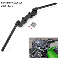 NINJA650 NINJA650F Motorcycle Handlebars Clip on for For KAWASAKI NINJA 650 650F ER-6F 2006-2016 Adjustable Clip-on Handle Bar