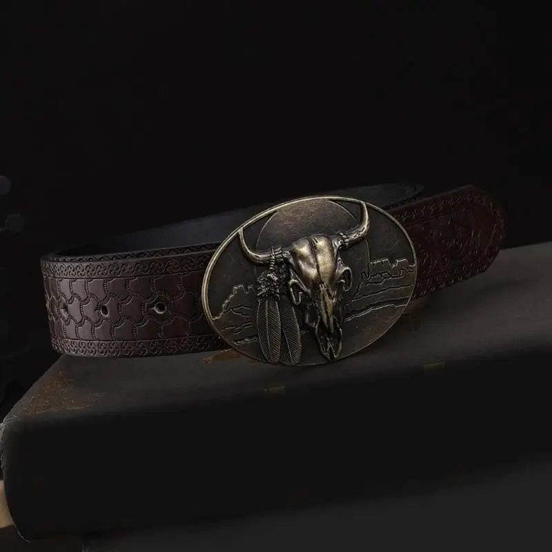 39bb Head Buckle para adolescentes Belt Metal Bebas metal para pantalones Accesorios ropa fresca Hebilla cintura
