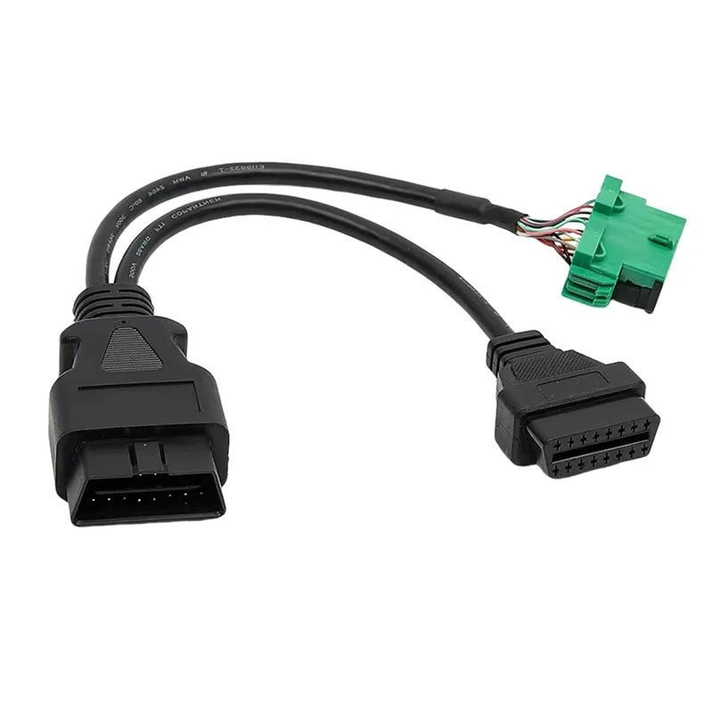A03Z-OBD2 For Citroen Peugeot 16Pin 16-Core Full Connection Adapter For Car Diagnostic Scanner Connectors