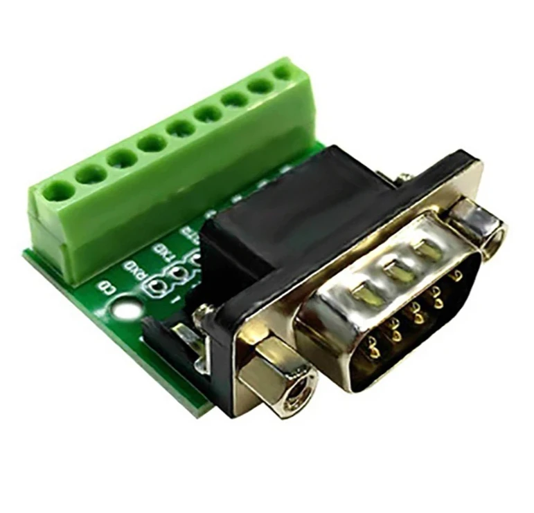 1 RS232 المسلسل إلى محطة أنثى ذكر محول موصل تحويل مجلس DIY9 دبوس موصل لحام DB9