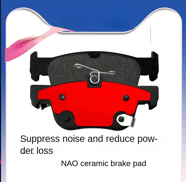 Günstige und feine hintere Bremsbeläge aus Keramik