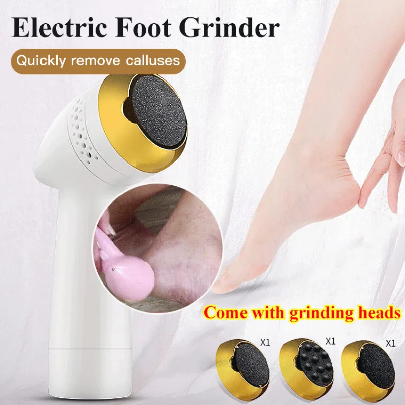 เครื่องมือดูแลเท้าแบบมืออาชีพที่ขัดกำจัดหนังด้านและเท้าด้วยไฟฟ้า