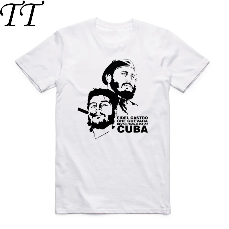 

Asian Size Men And Women Printing The great revolutionary of Cuba Che Guevara T-shirt O-Neck Short Sleeves T-shirt HCP4127