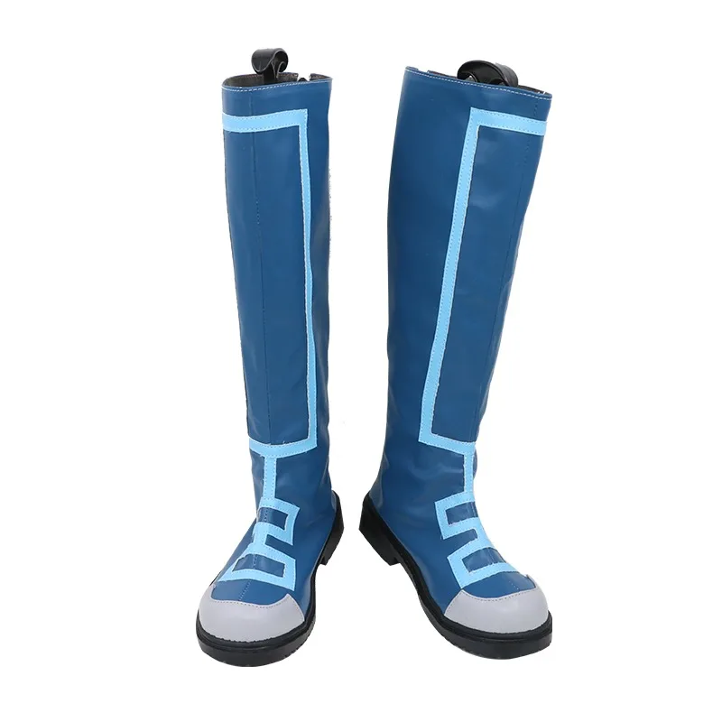 Hibiki Misora Cosplay Shoes Game Cosplay Props Halloween Boots Anime PU Leather Shoes Custom Made