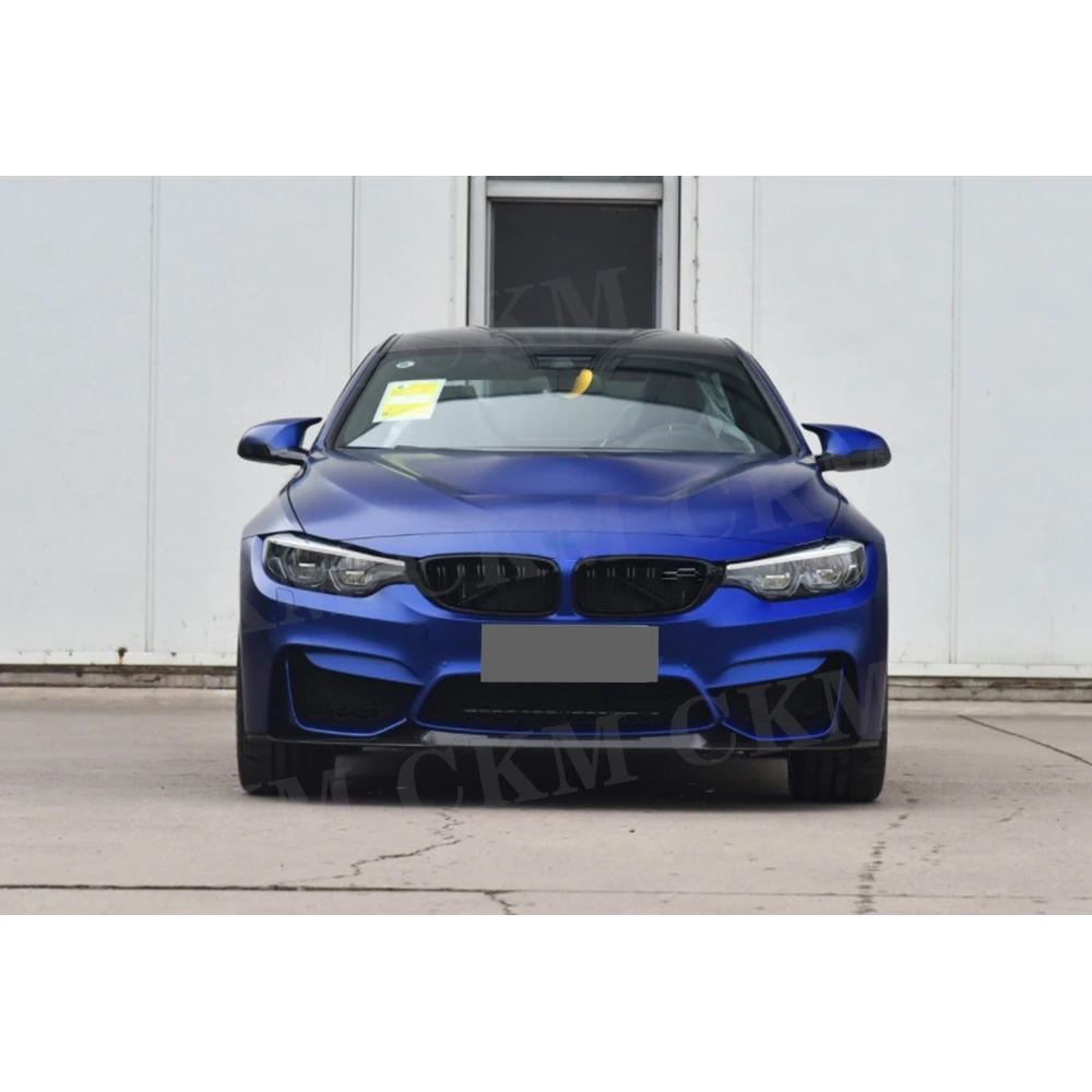 CKMUUER ألياف الكربون الجافة الناشر حامي لسيارات BMW G80 M3 G82 G83 M4 2021-2024 المصد الأمامي الذقن الشفاه الجسم أطقم