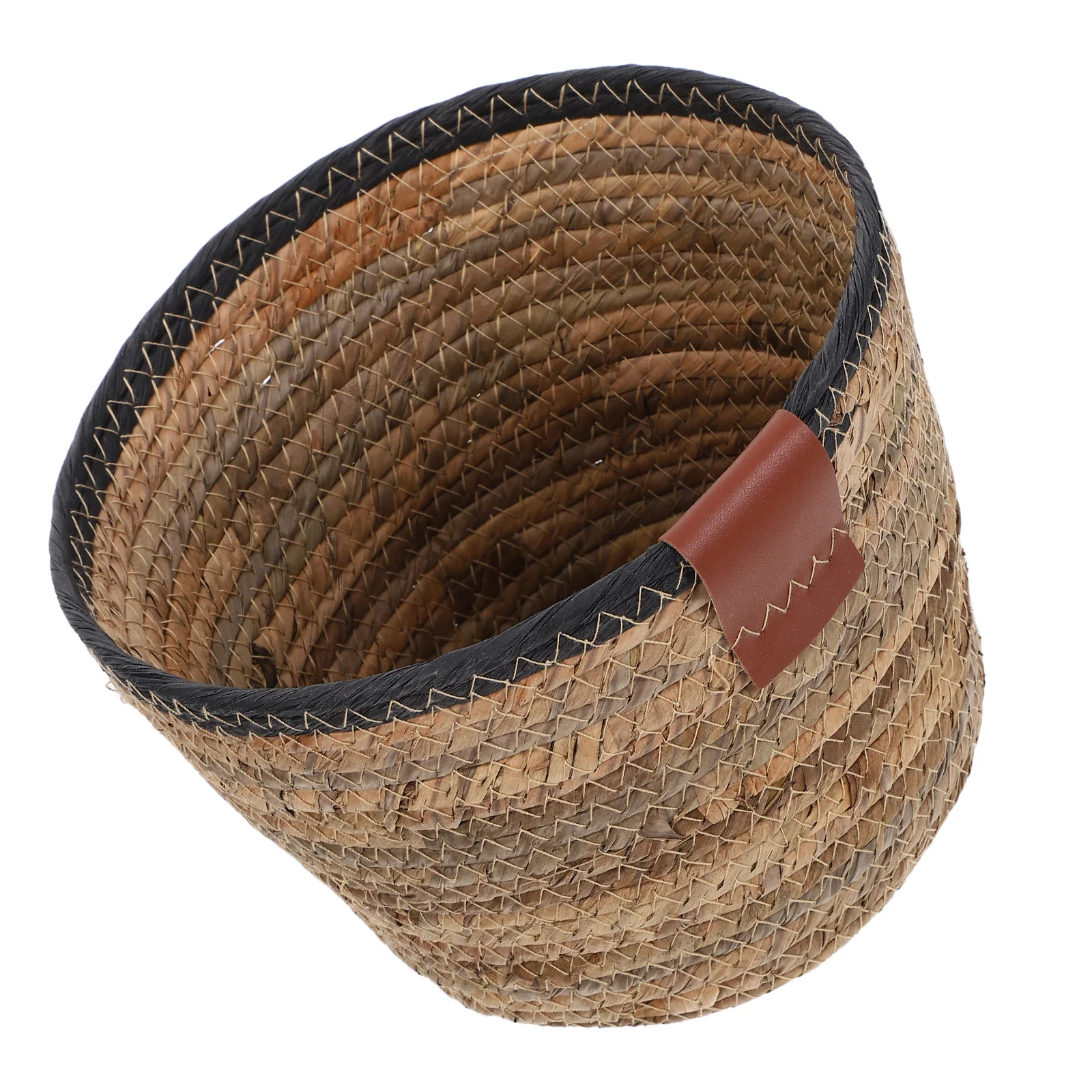 

Decorative Woven Storage Basket 8.25x5.9inch Handmade Rope Bin for Bedroom Bathroom Nursery Organization Laundry Clutter