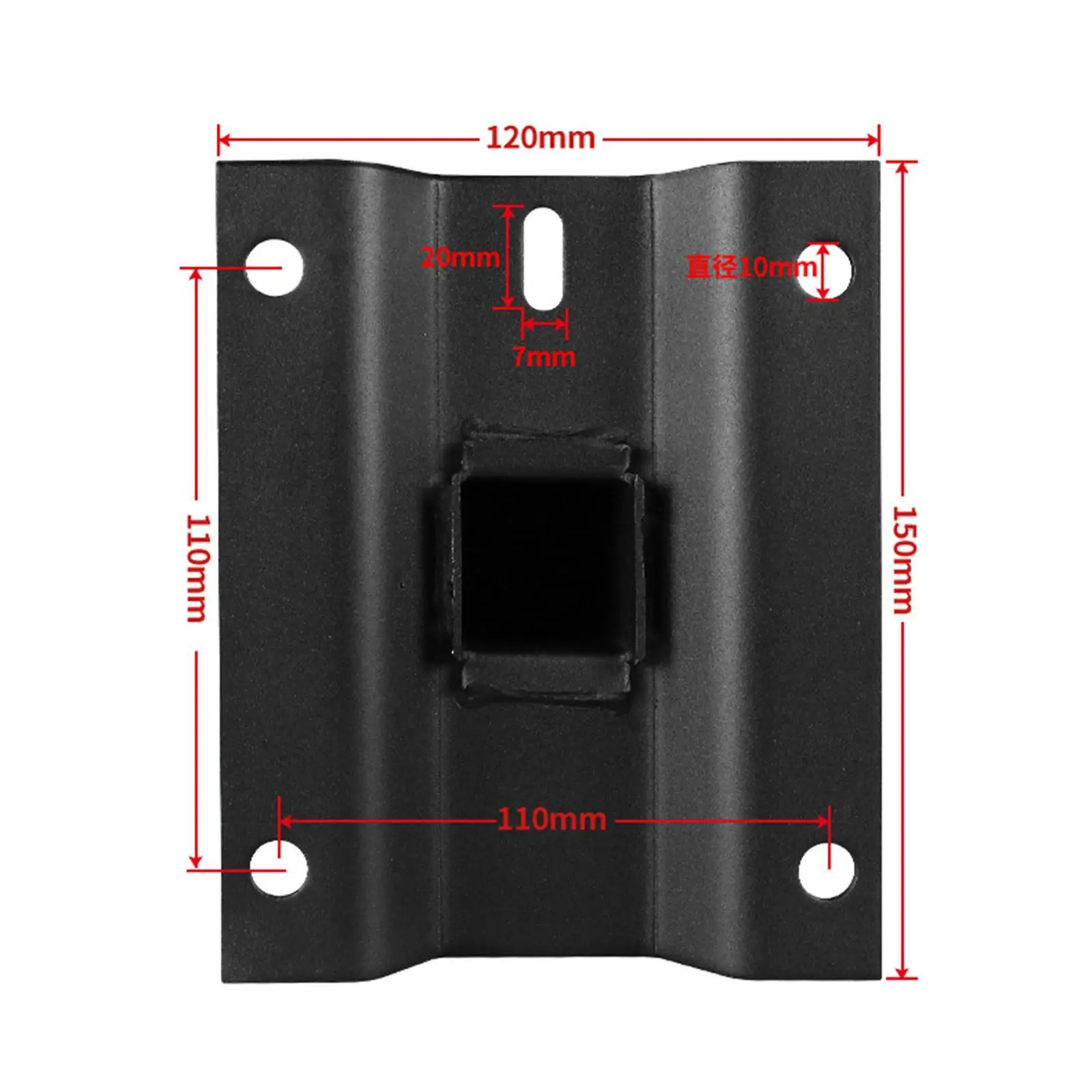 حامل مكبر الصوت، حامل ثابت على الحائط، دعم قوي قابل للتعديل حتى 30 كجم للبار،