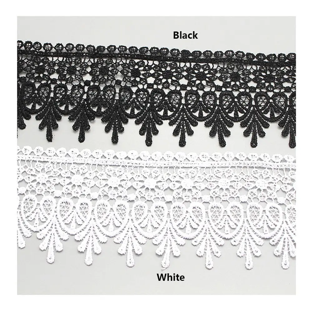 قماش دانتيل مطرز للوازم الحرفية ديي ، زخرفة الملابس ، طوق ، اكسسوارات خط العنق ، جودة عالية