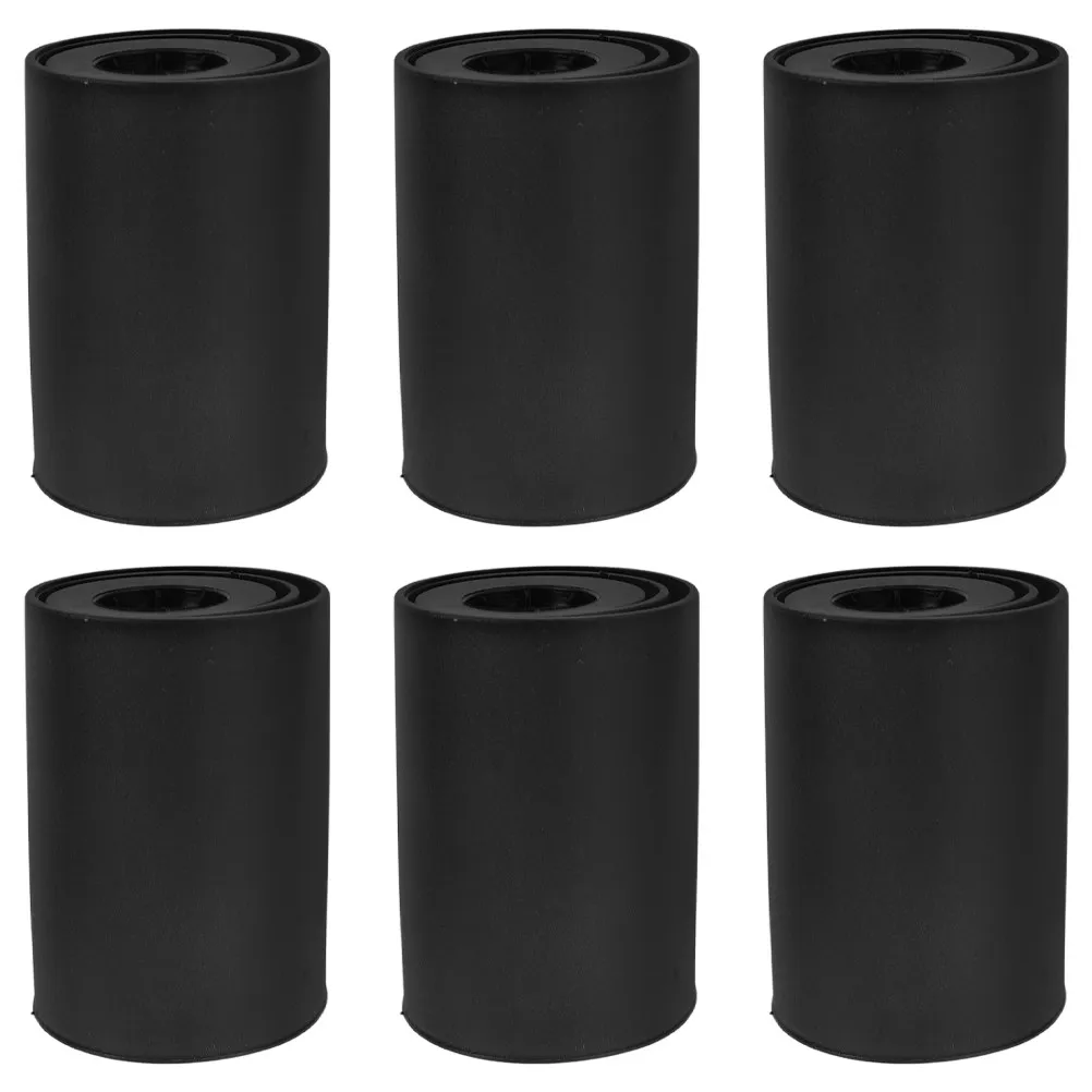 6Pcs Office Chair Cylinder Sleeve Replacement Universal Anti-Slip Hydraulic Piston Cover Office Chair Gas Lift Cylinder