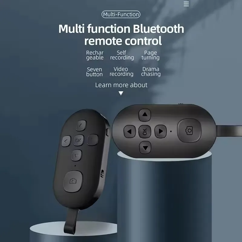 

Беспроводной Bluetooth мобильный селфи ленивый мгновенный музыкальный видео пульт дистанционного управления мобильный телефон Bluetooth контроллер для Xiaomi Apple
