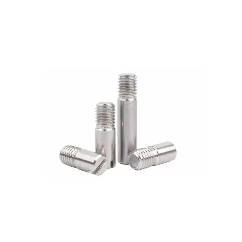 

External Thread Dowel Pin 304 Stainless Steel Slotted Cylinder GB878 Shaft