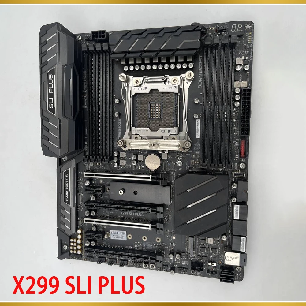 LGA 2066 DDR4 SATA3*8 M.2*2 U.2 256G ATX X299 Motherboard X299 SLI PLUS