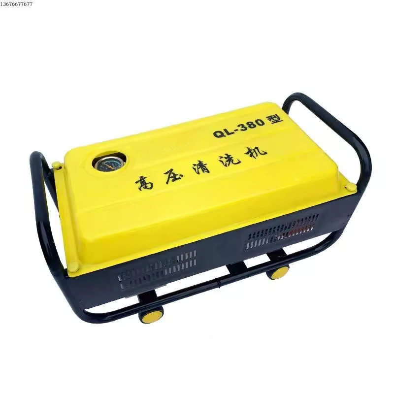 

380 автомобильная стиральная машина, бытовой 220 В, индукционный двигатель, головка водяного пистолета, самовсасывающая прочная мощная чистящая машина