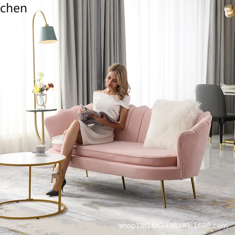 HXL Single Sofa Simple Clothing Store Sofa Living Room Lazy Sofa