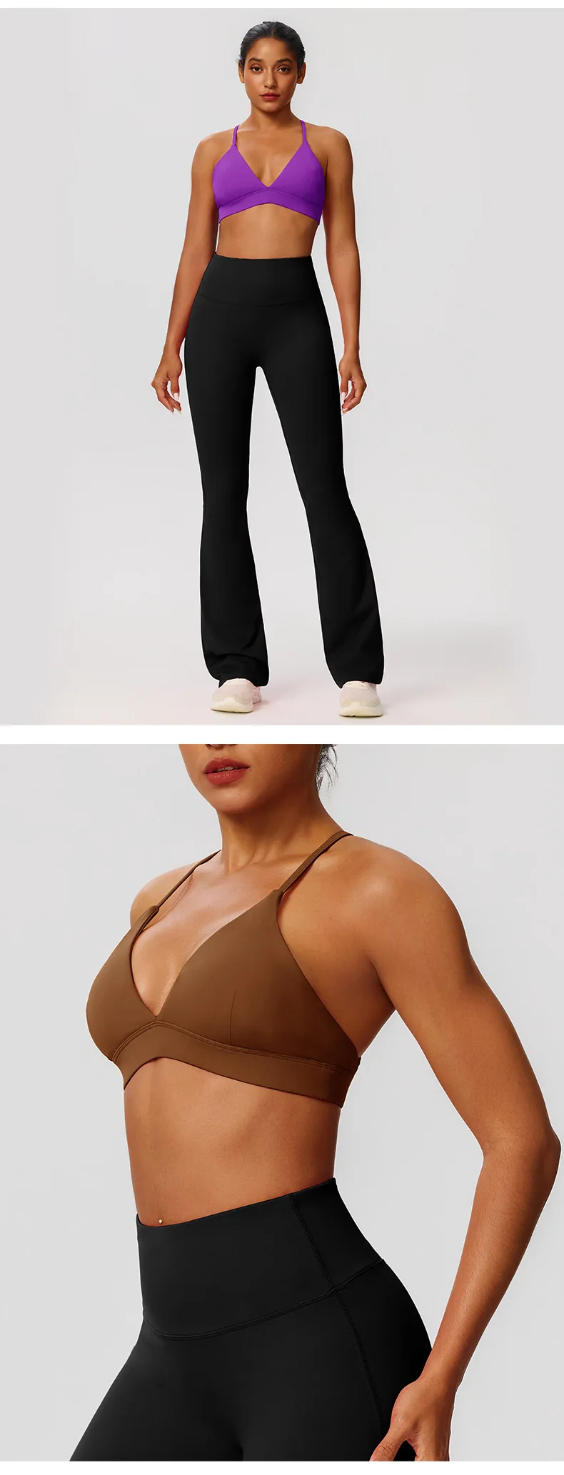 Tight Yoga Bra Women's Camisole Beautiful Back No Steel Ring Sports Bra Quick Drying Running Yoga Clothes Fitness Chest Pads
