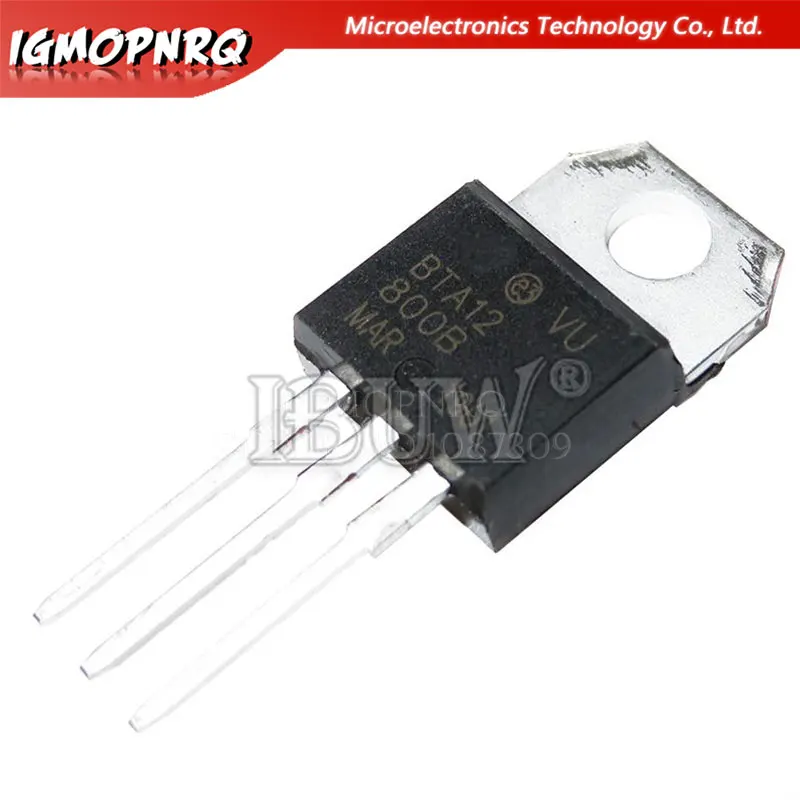 10pcs BTA12-600B BTA12-800B BTA16-600B BTA16-800B BTA20-600B BTA24-600B BTA24-800B transistor zu-220 to220