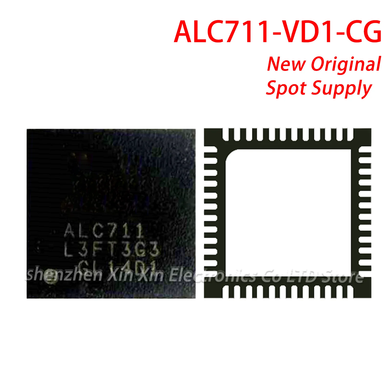1 قطعة جديد ALC711-VD1-CG ALC711-VB1 ALC711-VB2 ALC711 B2 D1 B1 QFN IC رقاقة #2