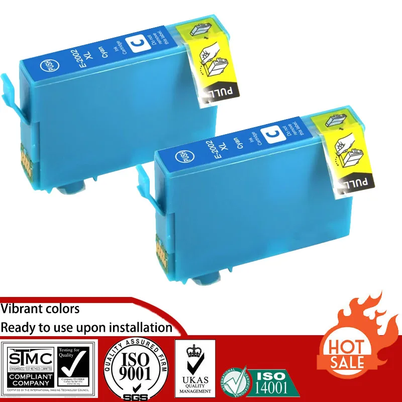 Compatible Ink Cartridge for Epson T2001 - T2004 suit For Epson Expression Home  XP-100/200/300/310/314/400/410 WorkForce WF-251