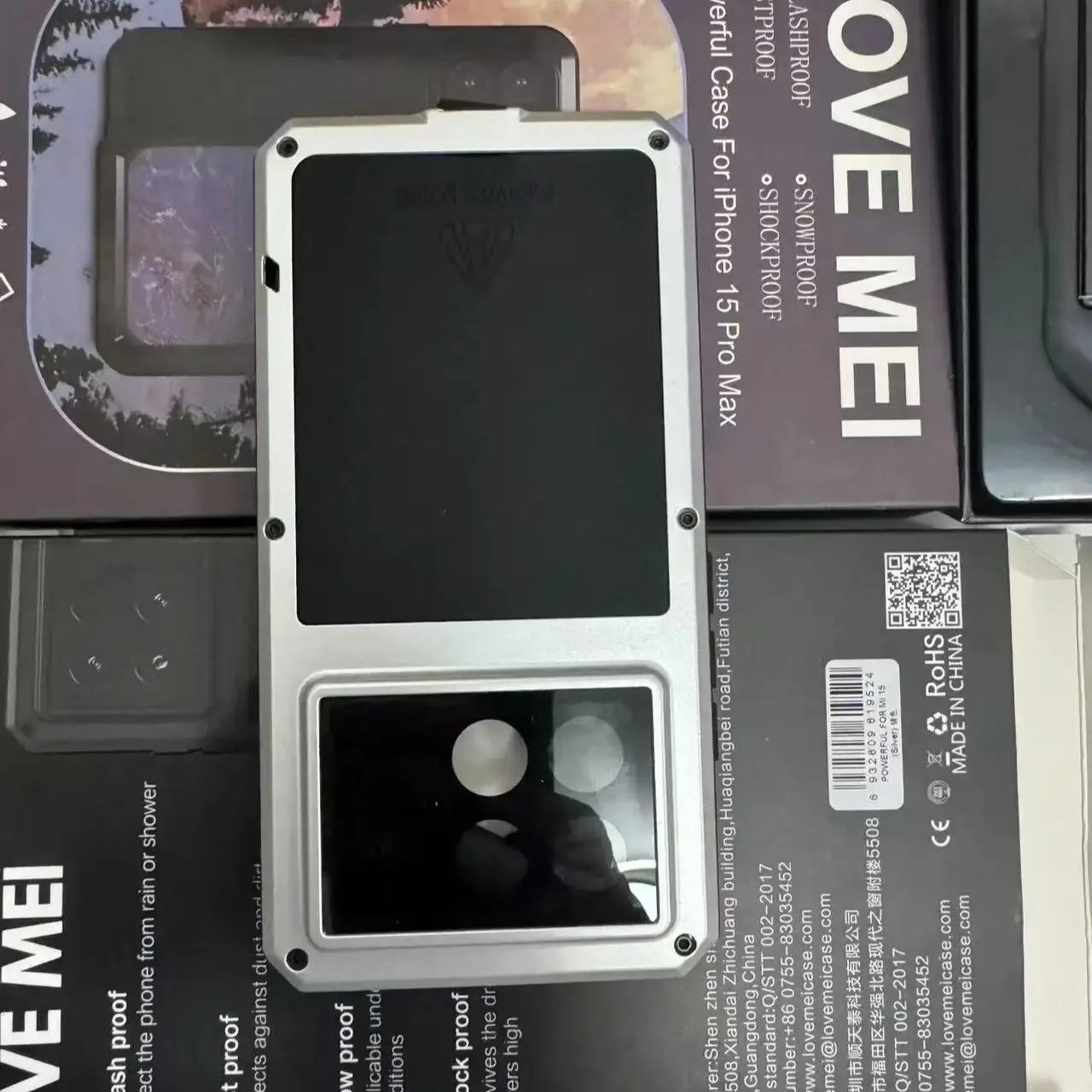 

Love Mei Metal Aluminum Case For Sony Xperia 1 5 10 Ii Plus Cover Powerful Armor Shockproof Life Waterproof Cases Coque