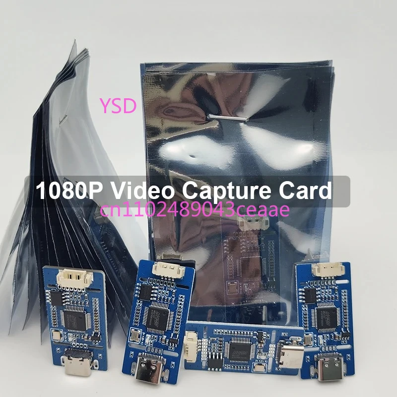 

1080P 20pcs lot CVBS To USB Capture Board Convert AV Analog S VIDEO to Digital USB TYPE C