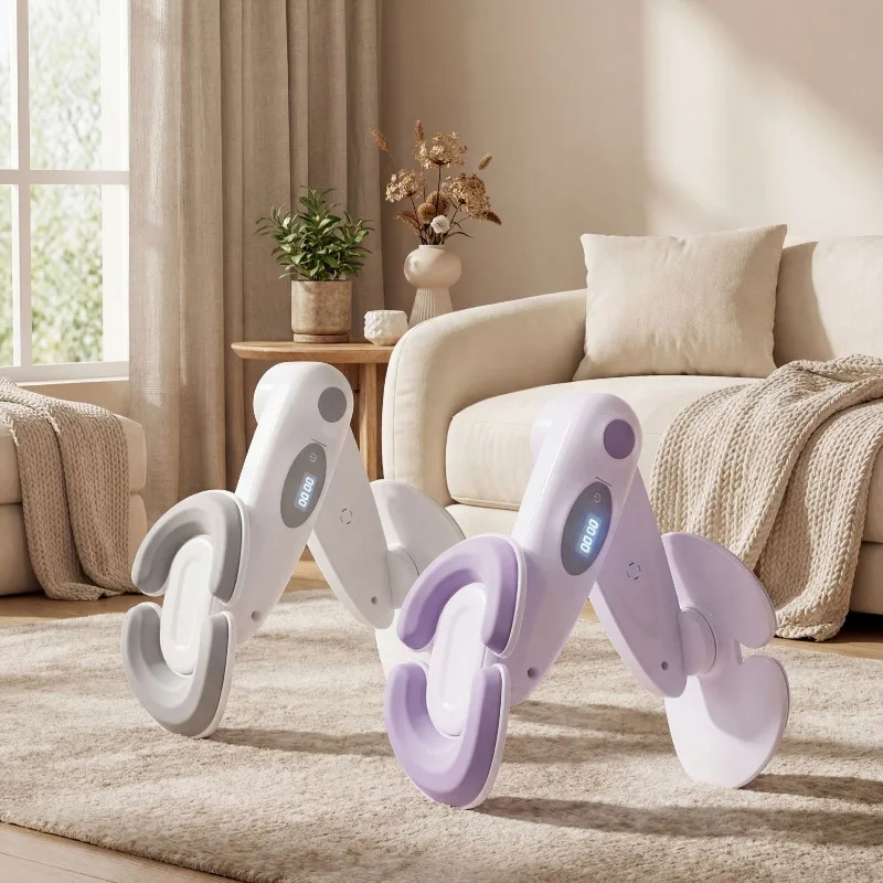 Pelvic Floor Muscle Trainer, Home Fitness Leg Trainer, Thigh and Hip Shaping Device, Postpartum Recovery Yoga Leg Clamping Tool