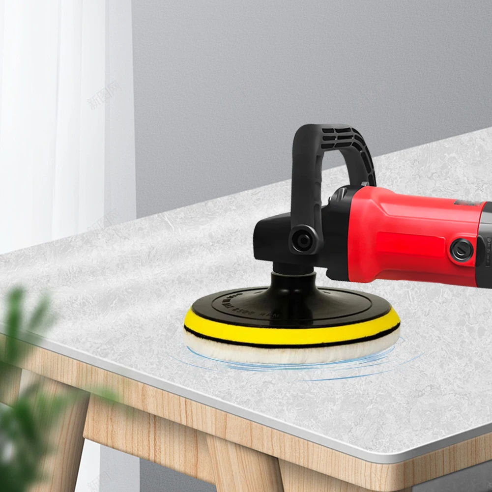 

4/7-дюймовые шерстяные полировальные подушечки, универсальный шерстяной полировальный круг, набор швабр, мягкие автомобильные полировальные диски, набор для электрической дрели, полировщика