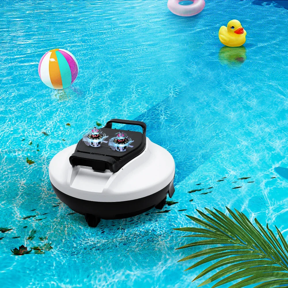 

Electric Pool Robotic Cleaner Cordless Cleaning Robot Automatic Vacuum Pool Cleaner Robot Cleaner for Swimming Pool