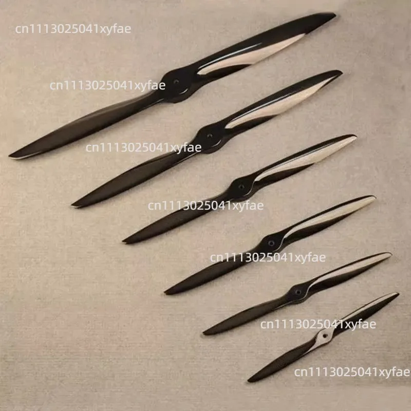 Hélice de Fibra de Carbono de 2 Aspas y 28 Pulgadas, 28x9W 28x9 28X10 28X9.5 para Avión RC de Ala Fija con Motor de Combustible