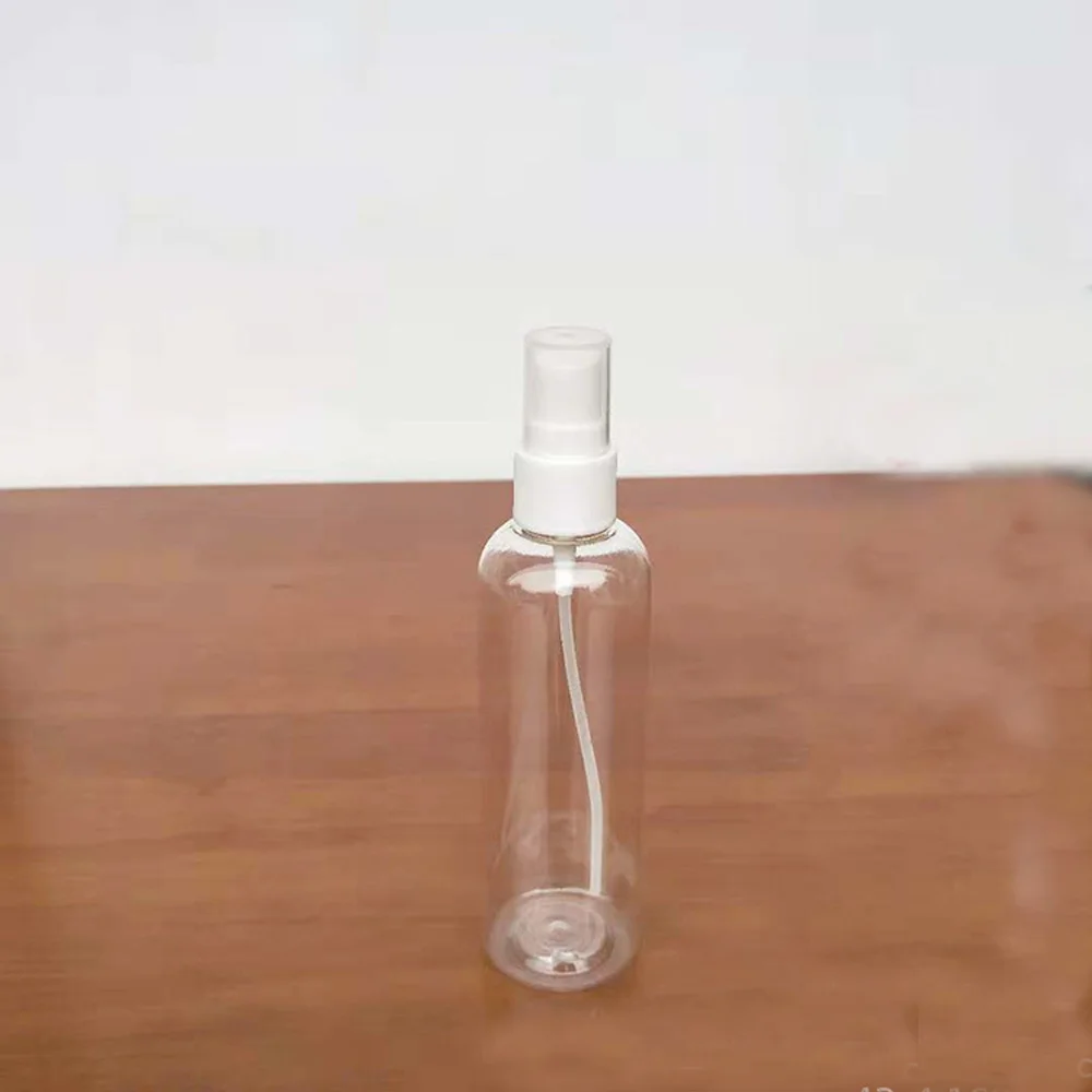 5pcs 120ml transparency color Refillable plastic bottle withe pump sprayer&Plastic Portable Spray Perfume Bottle