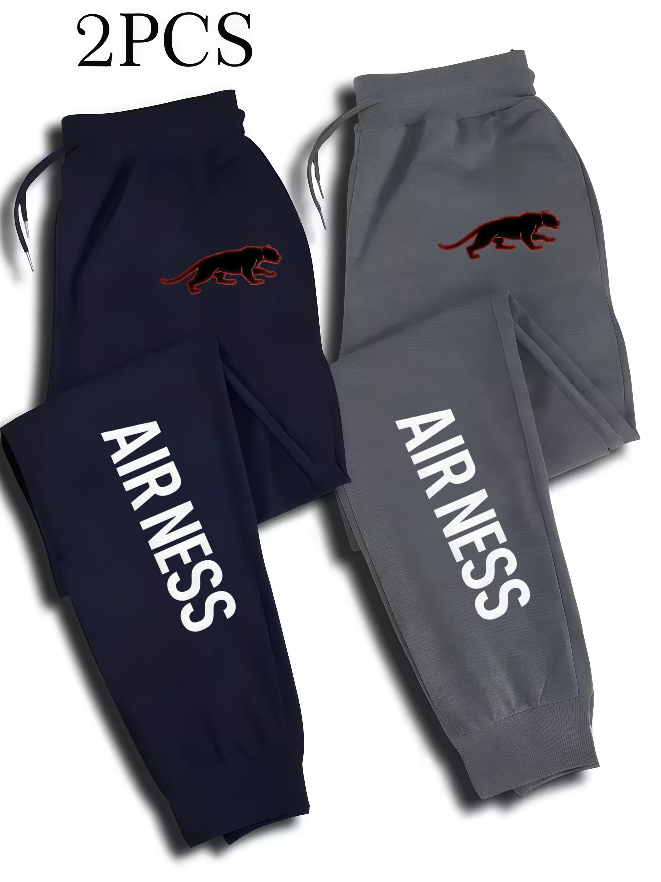 2 Pack Men Casual Jogger Pants - Running Pant Jogger 评论和价格