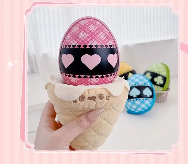 Original Waigua Production Shugo Chara! Egg Shape Coin Purse Bag Charm Anime Peripheral Ornament Collect Toys Girls Boys Gift view 5